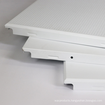 hot sale 600x600 aluminum soundproof clip-in ceiling panel for office